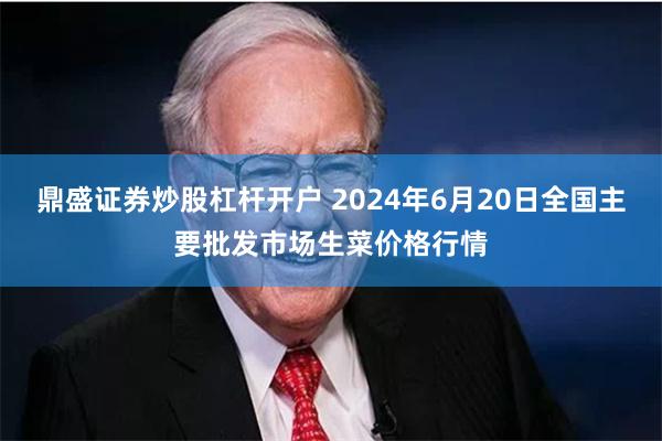 鼎盛证券炒股杠杆开户 2024年6月20日全国主要批发市场生菜价格行情