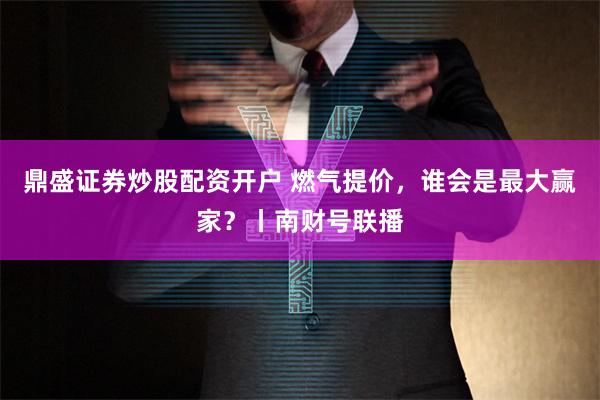 鼎盛证券炒股配资开户 燃气提价，谁会是最大赢家？丨南财号联播