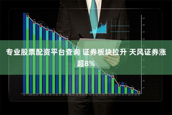 专业股票配资平台查询 证券板块拉升 天风证券涨超8%
