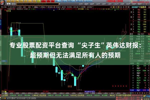 专业股票配资平台查询 “尖子生”英伟达财报：超预期但无法满足所有人的预期
