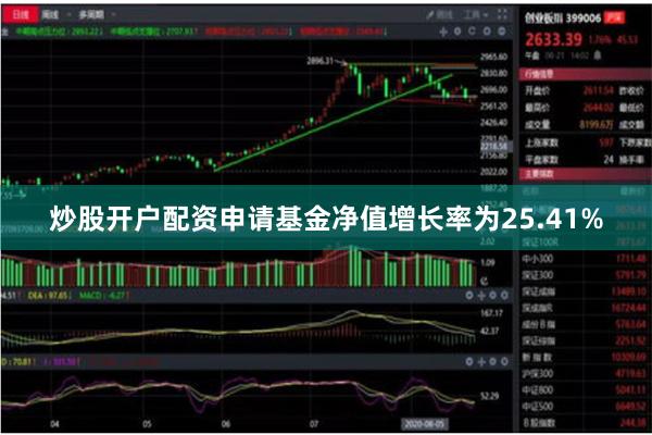 炒股开户配资申请基金净值增长率为25.41%